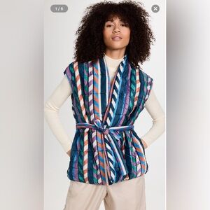 New Xirena Cassandra Puffer Vest in Rhapsody Size M